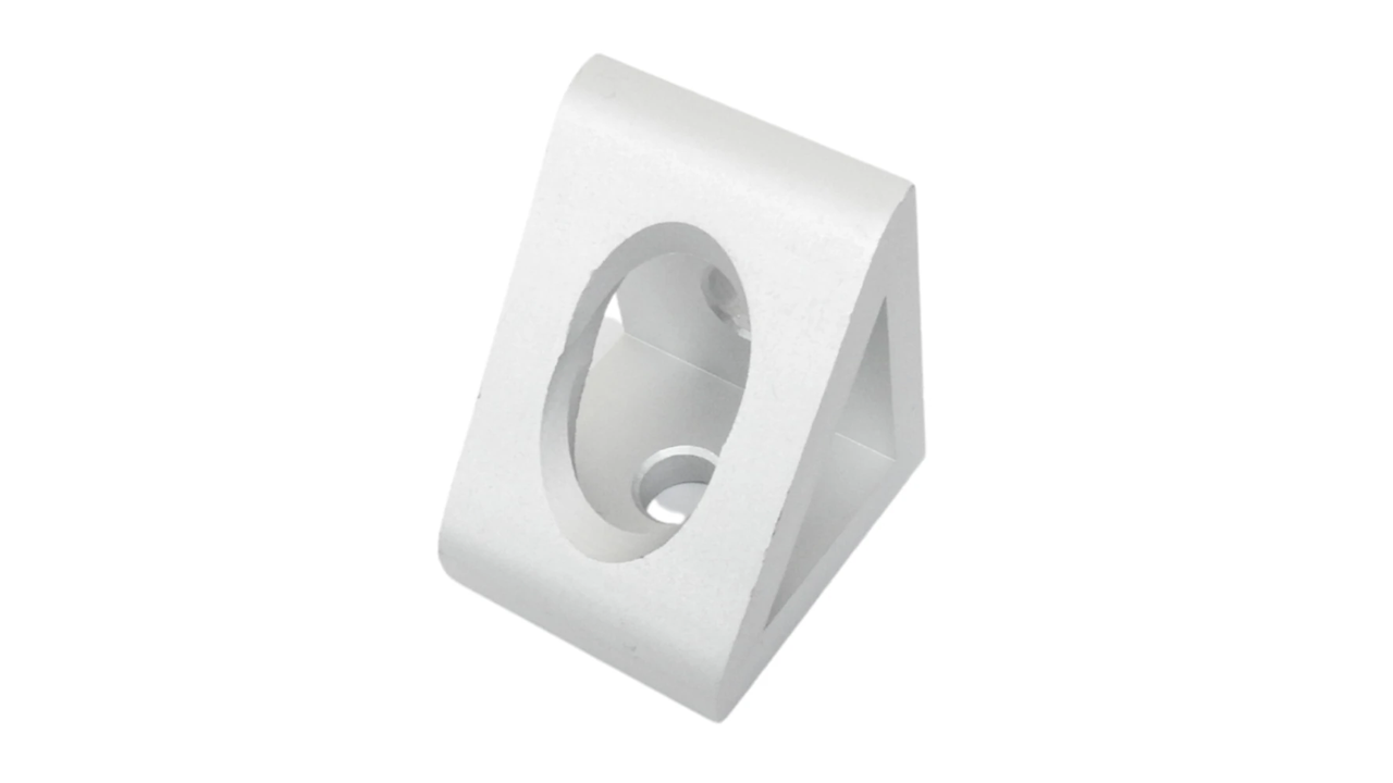 2-Hole Gusset Corner Bracket – 40 Series – RM Components