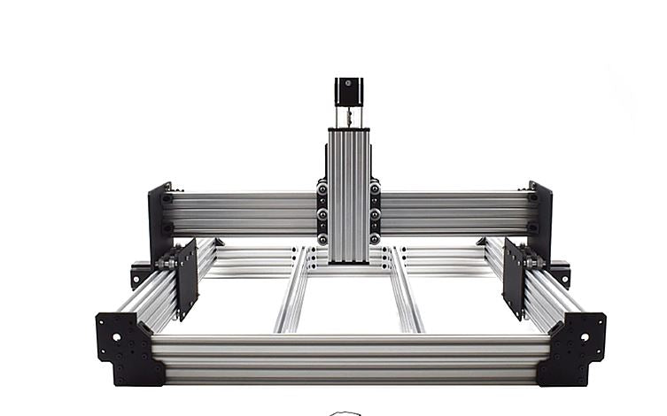 Belt Driven WorkBee Mechanical Kit 1500x1000mm – Silver with Nema 23 stepper Motors