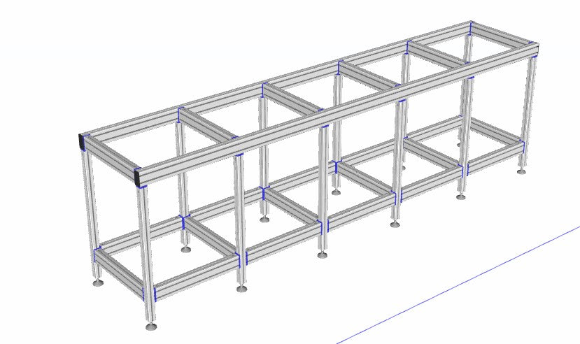 Heavy Duty Aquarium Stand (3000x900x600mm)