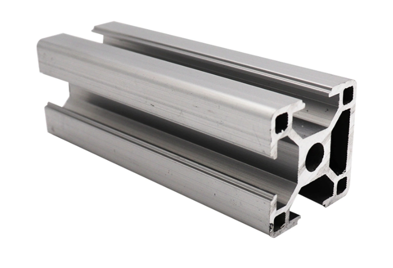 Silver T-SLOT ALUMINIUM PROFILE 30×30 C3(3 slots open) – RM components