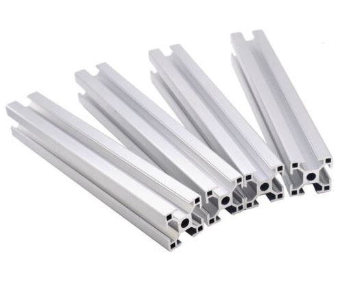 Silver T-SLOT ALUMINIUM PROFILE (30 Series) 30×30 – RM components