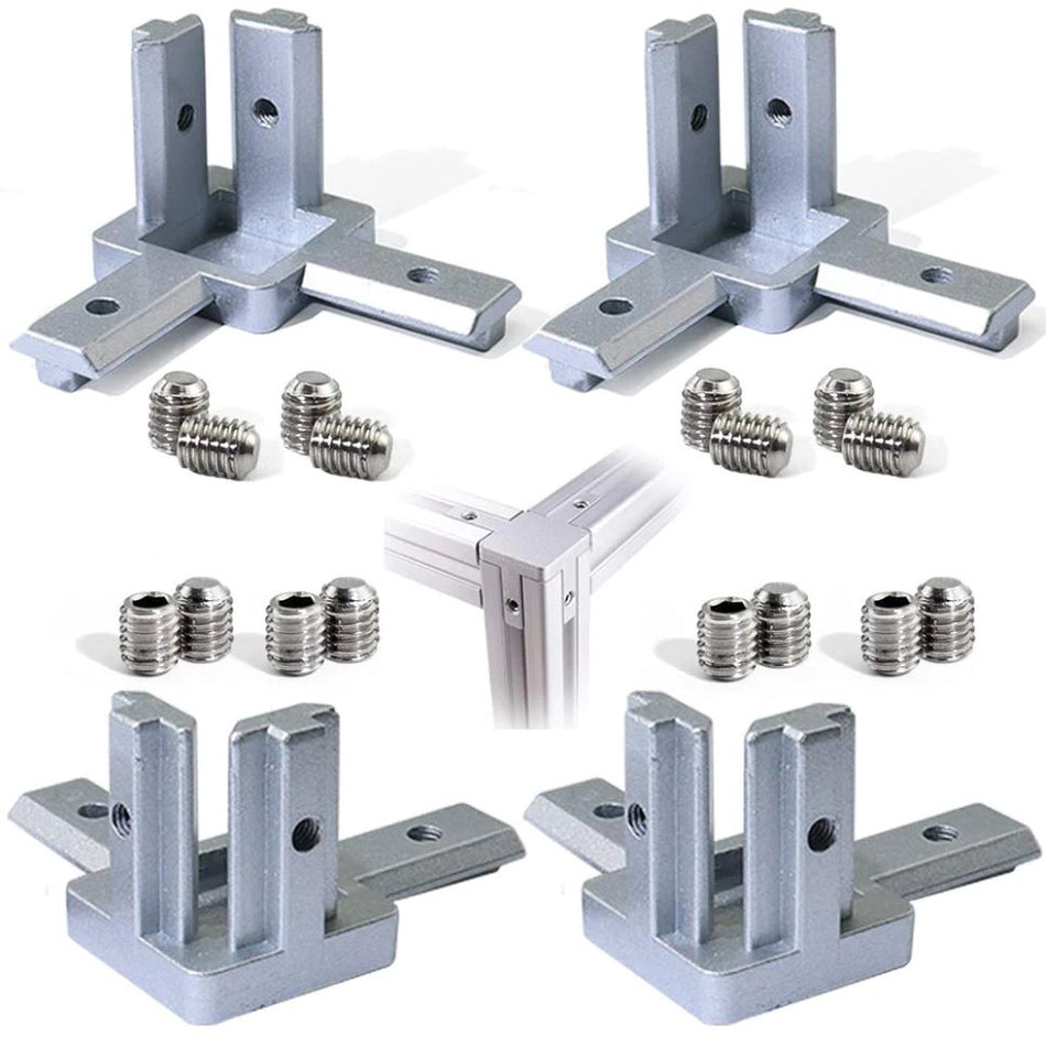 30 series ,3-Way End Corner Bracket With Screws