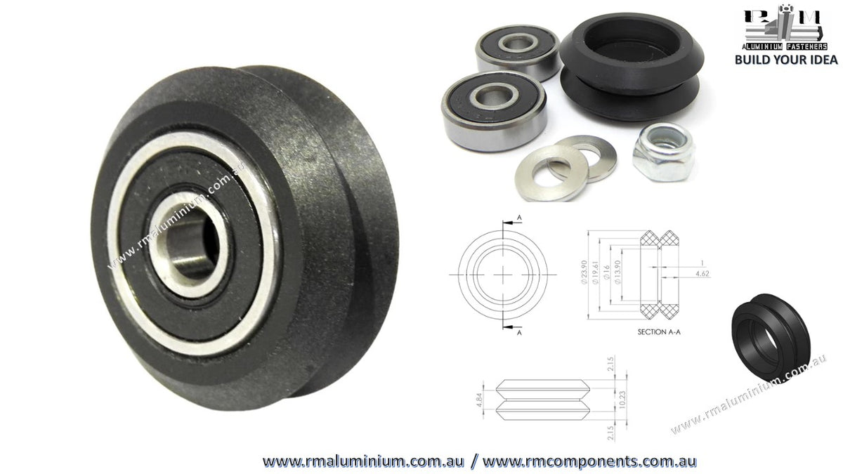 Delrin V-Wheel Kit – RM components