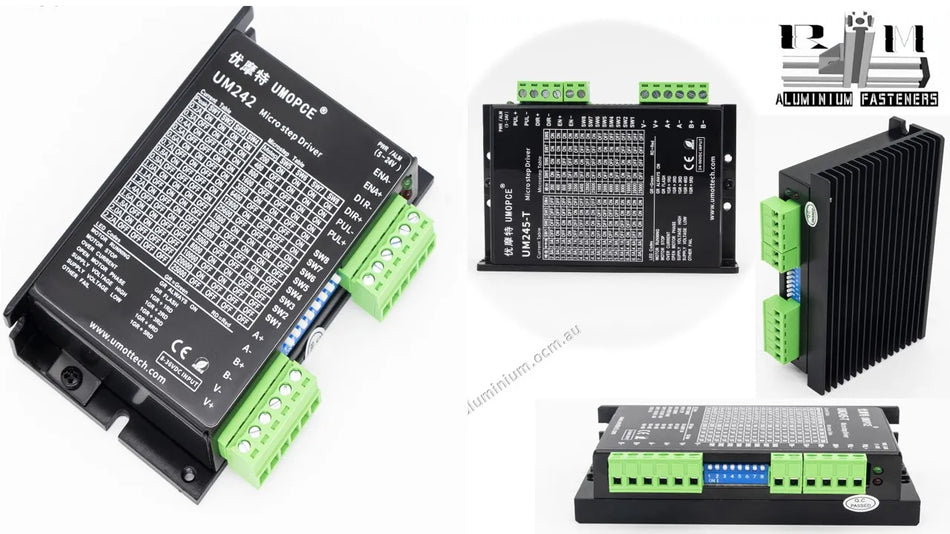 Stepper Motor Driver UM245-T 24V 5A With Q Programmer Suitable For Nema23 Nema24 Nema34 3D Printer